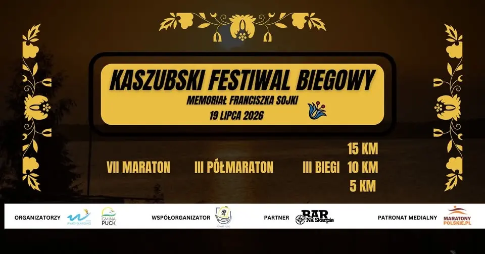 Kaszubski Festiwal Biegowy - Memoriał Franciszka Sojki