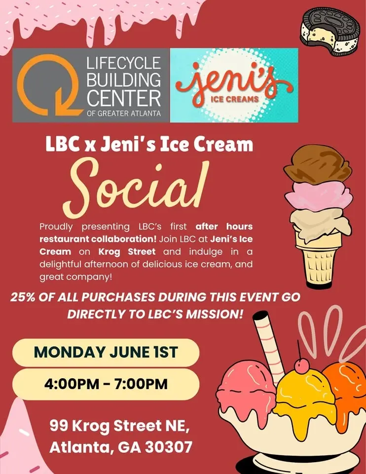 LBC x Jeni's Ice Cream Social Fundraiser