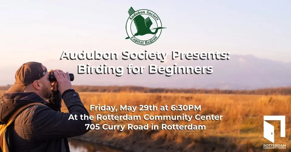 Birding for Beginners with the Audubon Society of the Capital Region