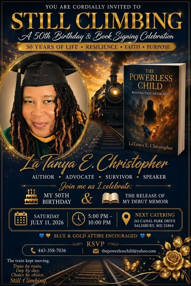 50th Birthday & Book Release Celebration : Still Climbing