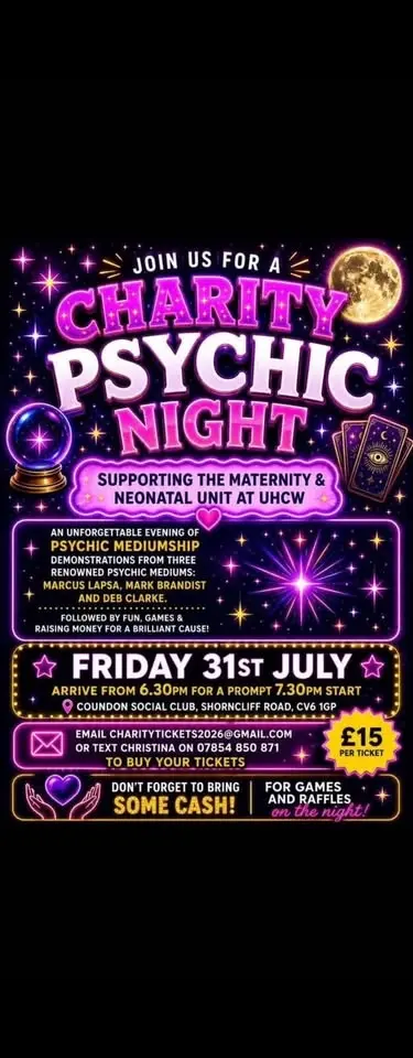 Charity Psychic Night