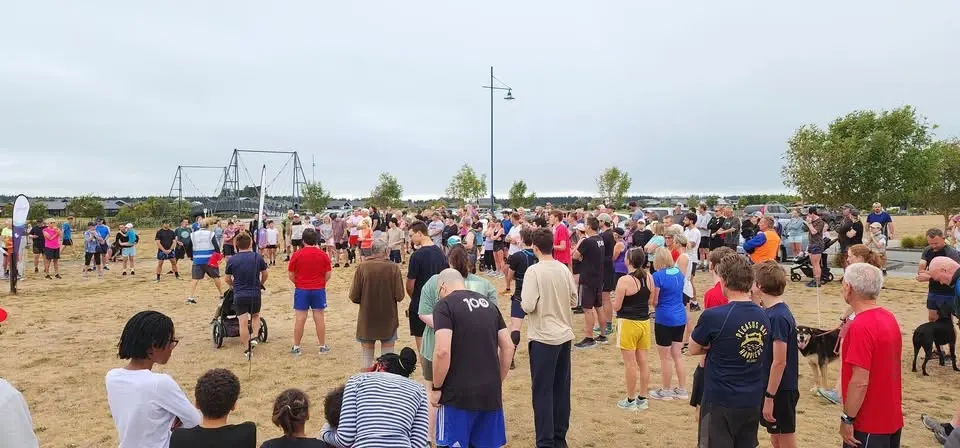 Event500!Pegasus parkrun goes BLUE