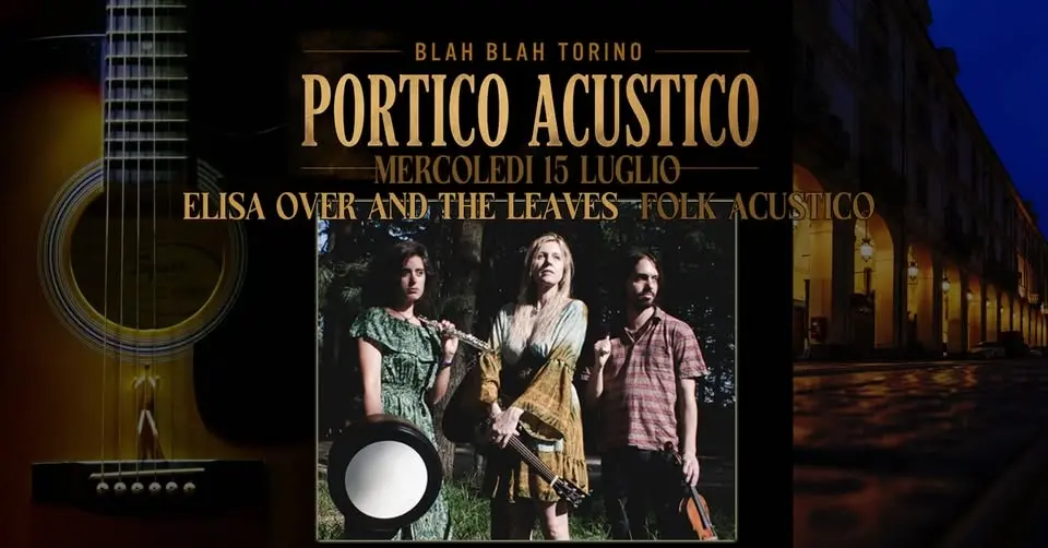 ELISA OVER AND THE LEAVES (folk) live PORTICO ACUSTICO // BLAH BLAH