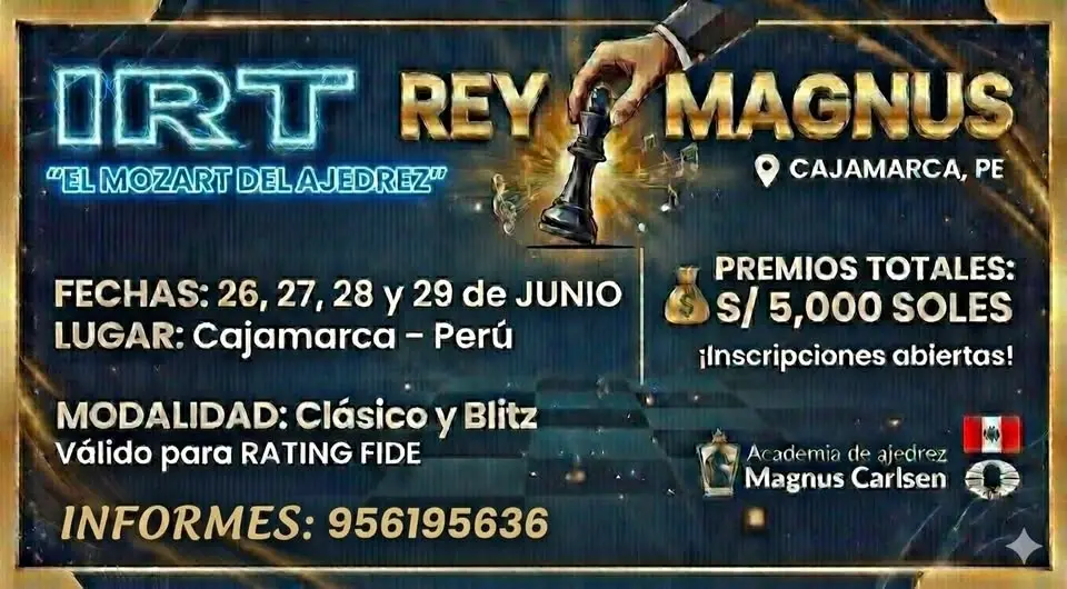 IRT  "EL MOZART DEL AJEDREZ"