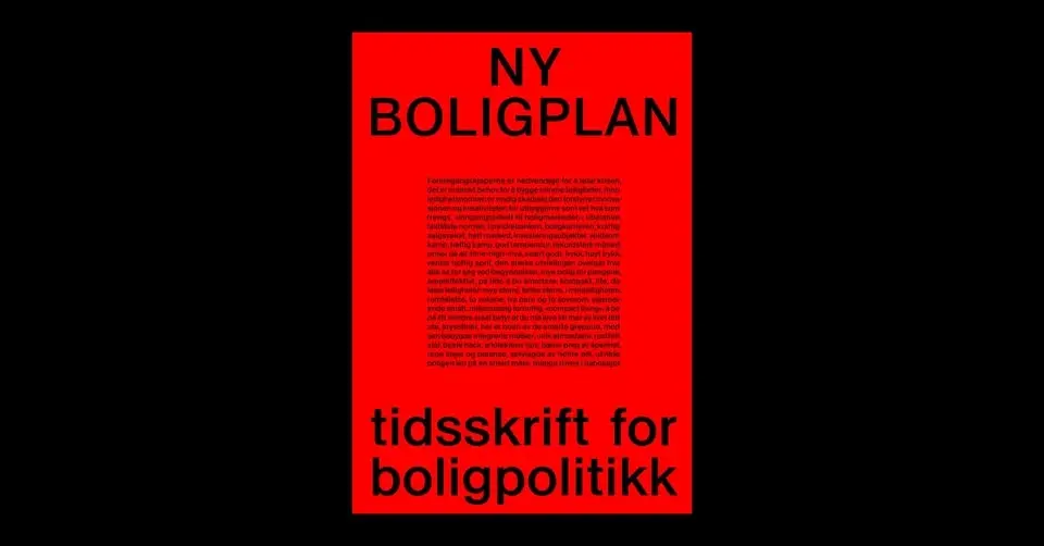 Lansering: NY BOLIGPLAN NR. 3