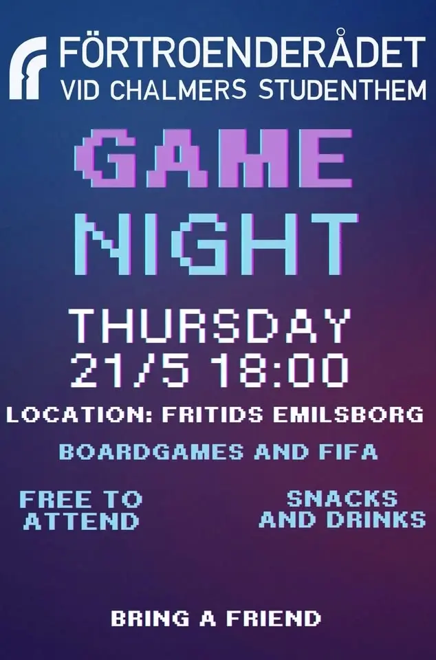 GameNight at FRitids
