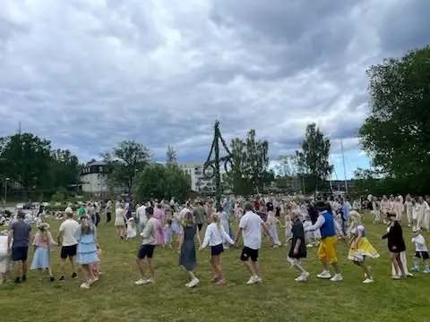 Midsommar på Rindö
