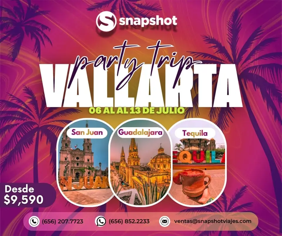GUADALAJARA, TEQUILA Y PUERTO VALLARTA PARTY.