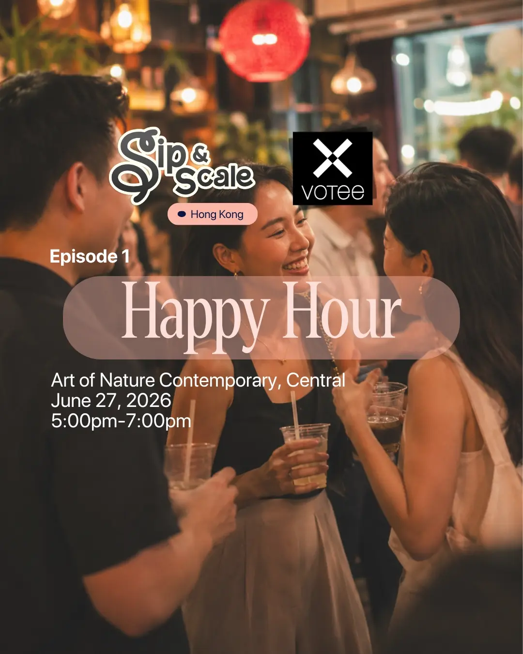 AI After Dark | Sip & Scale x Votee AI x Art of Nature