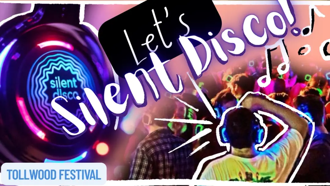 Let’s hang out 🤜🏼🤛🏽 and Silent Disco💁🏻‍♀️🕺at Tollwood festival!🎧💜