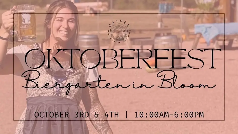 2nd Annual Oktoberfest: Biergarten in Bloom