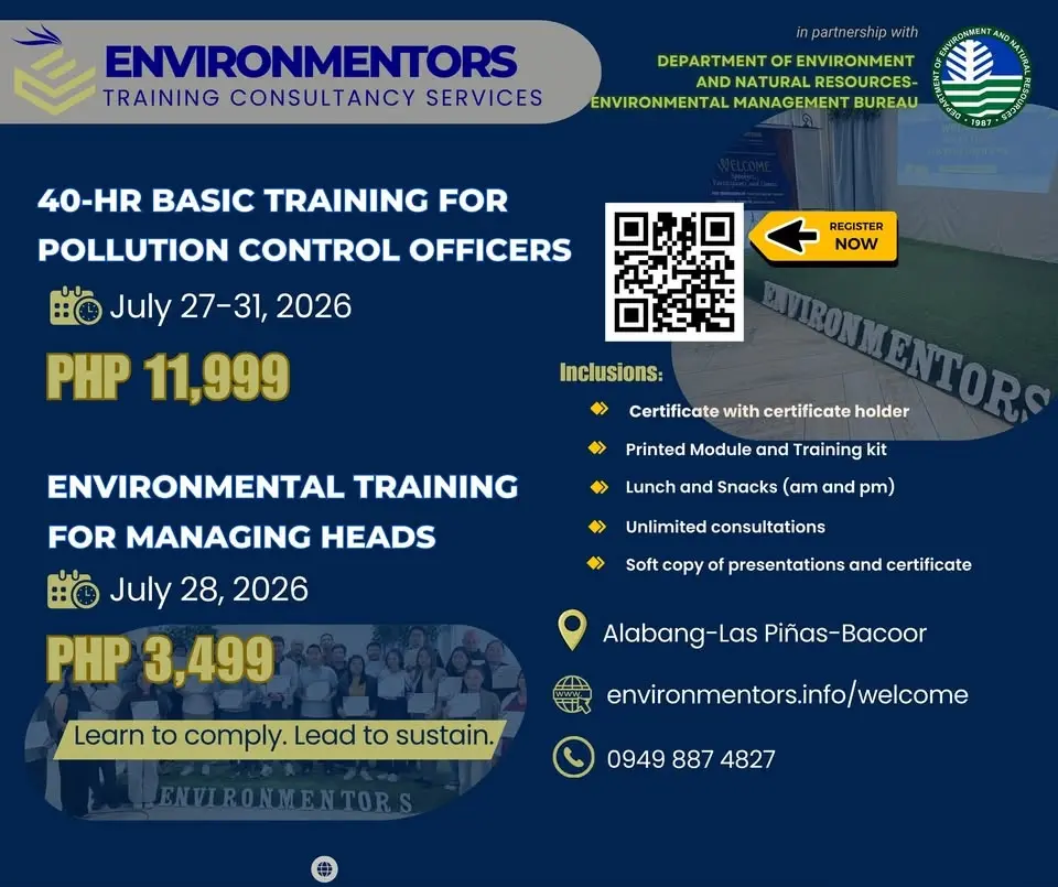 Basic Training for Pollution Control Officers and Environmental Training for Managing Heads