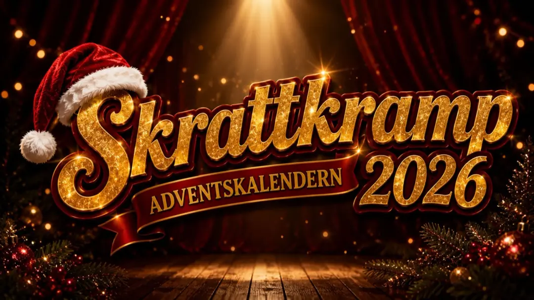 Skrattkramp 2026 - Adventskalendern
