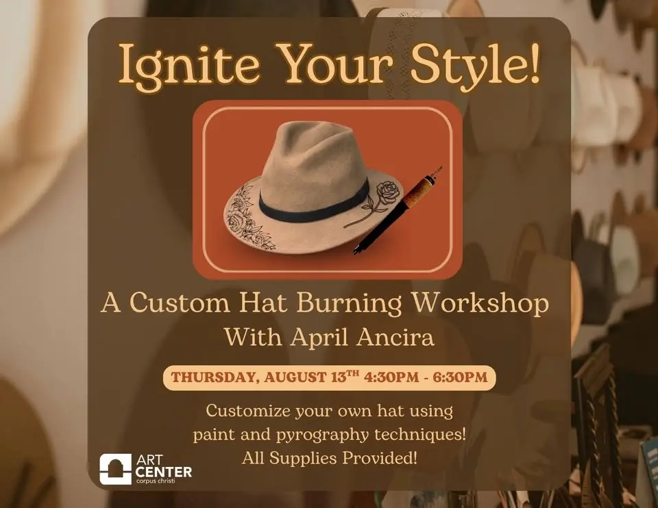 Ignite Your Style: A Custom Hat Burning Workshop with April Ancira