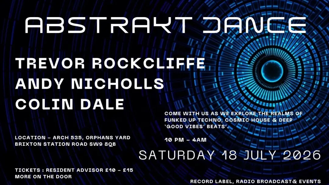 Abstrakt Dance with Trevor Rockcliffe, Andy Nicholls and Colin Dale