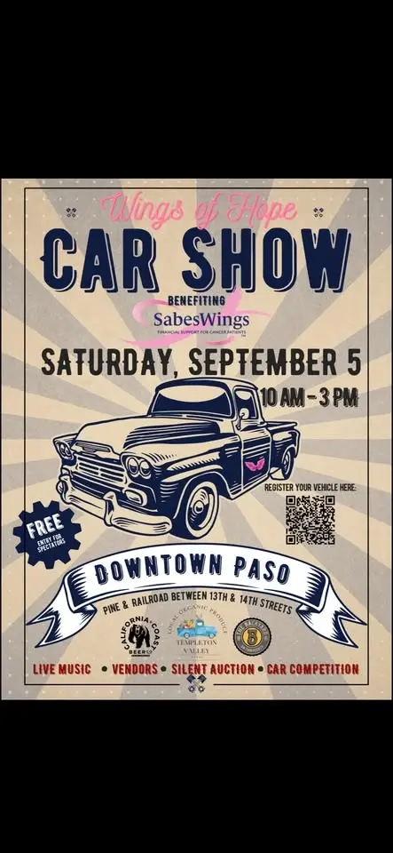 Wings of Hope Benefit car show