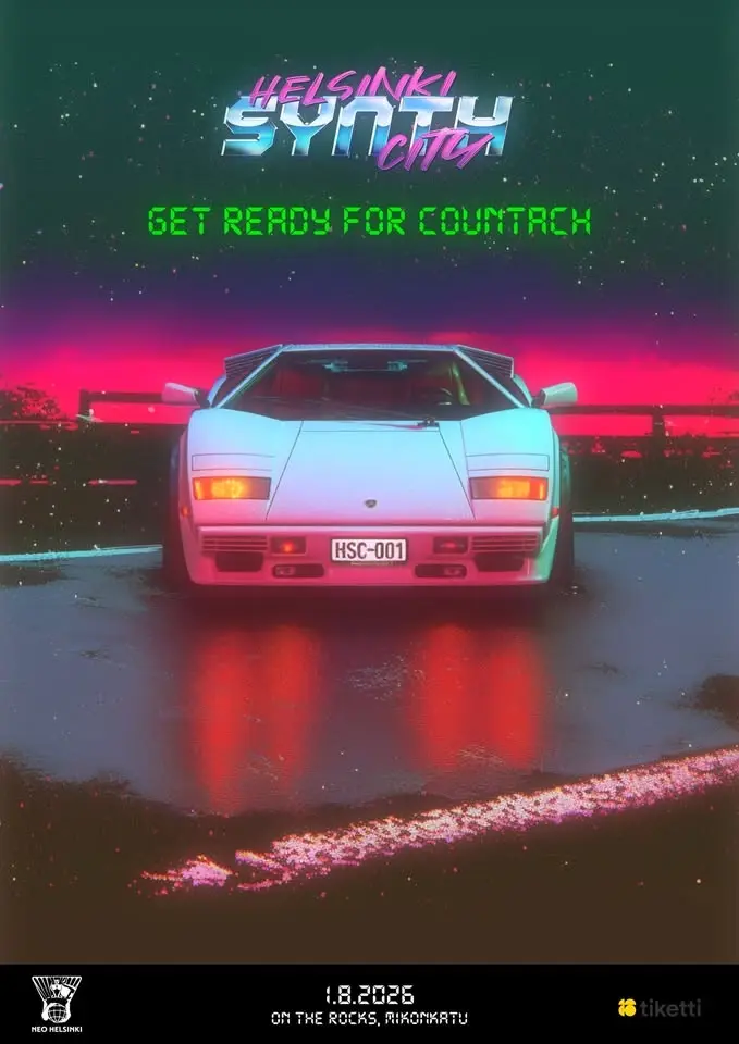 Helsinki Synth City - Get ready for Countach