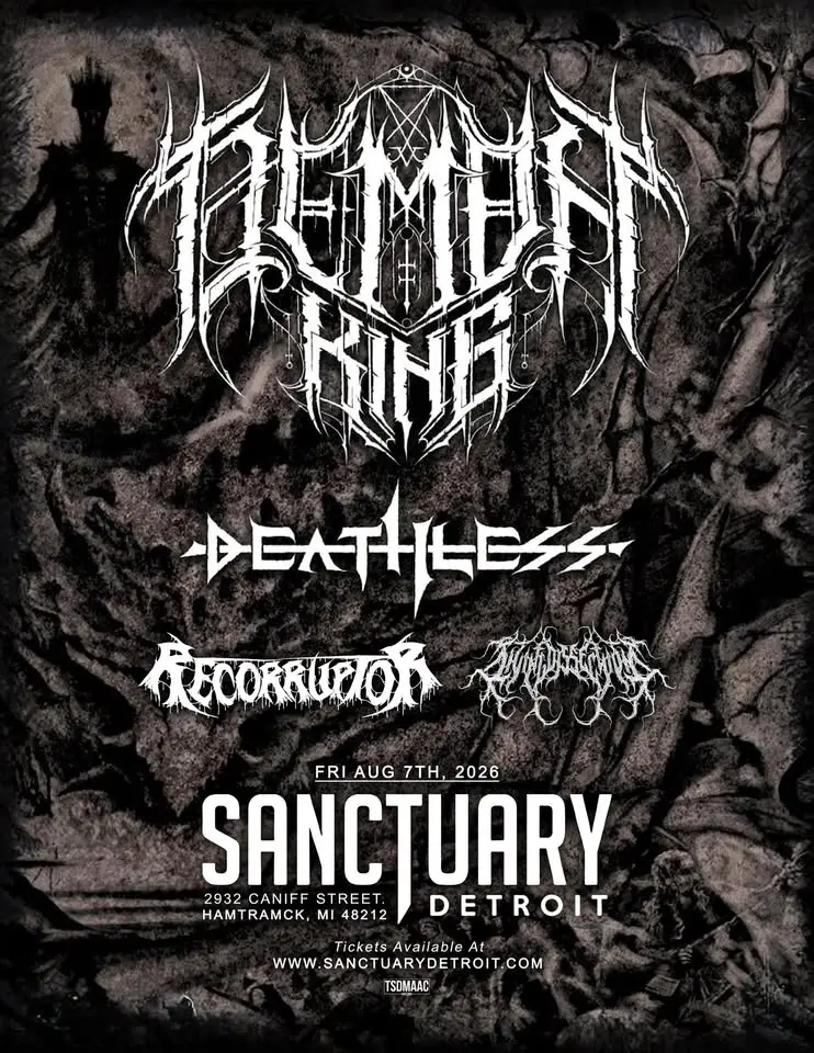 Demon King, Deathless, Recorruptor, & Living Dissection @ Sanctuary Detroit!