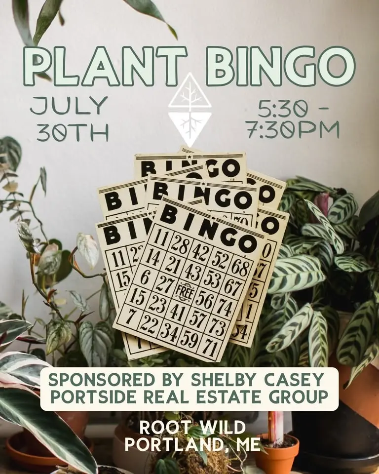 Plant Bingo Hosted by Shelby Casey 