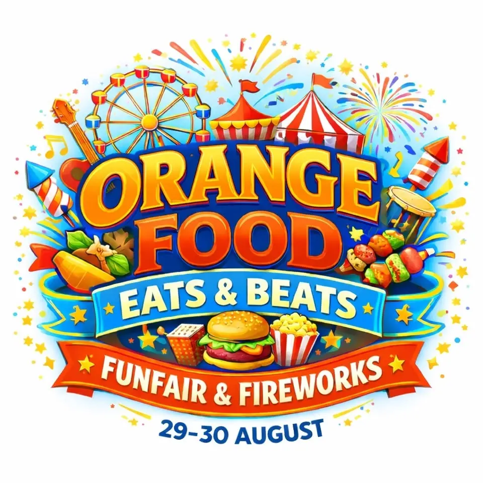 Orange Food Eats & BEATS @ FUNFAIR @ FIREWORKS