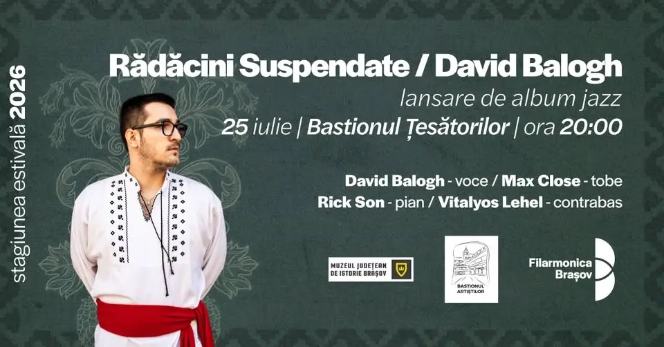 Recital estival cu David Balogh