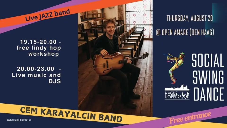 Hague Hoppers Social Swing Dance in Open Amare