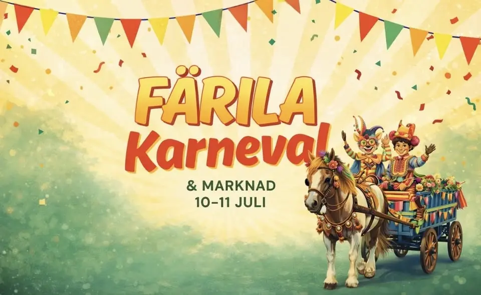 Färila karneval & marknad 2026🎭✨