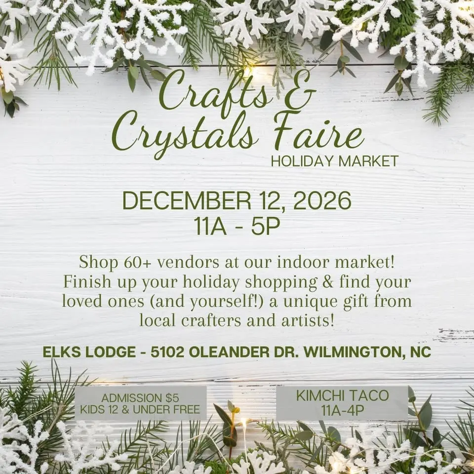 Crafts & Crystals Faire: A Holiday Market