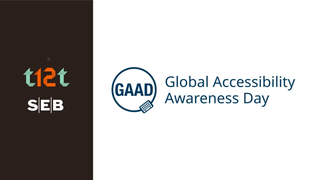 t12t meetup - Global Accessibility Awareness Day at SEB