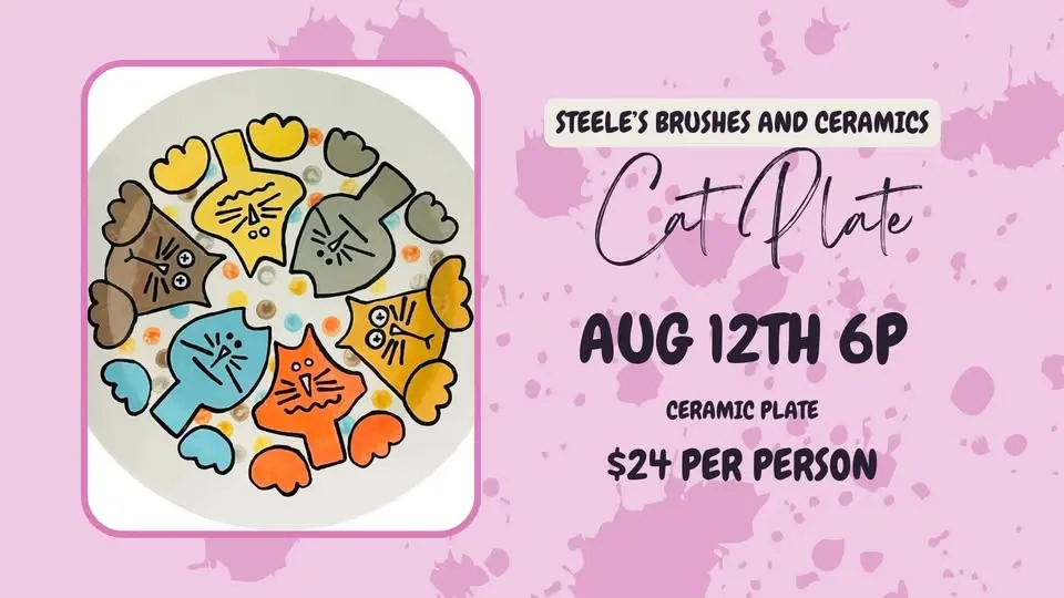 Cat Plate