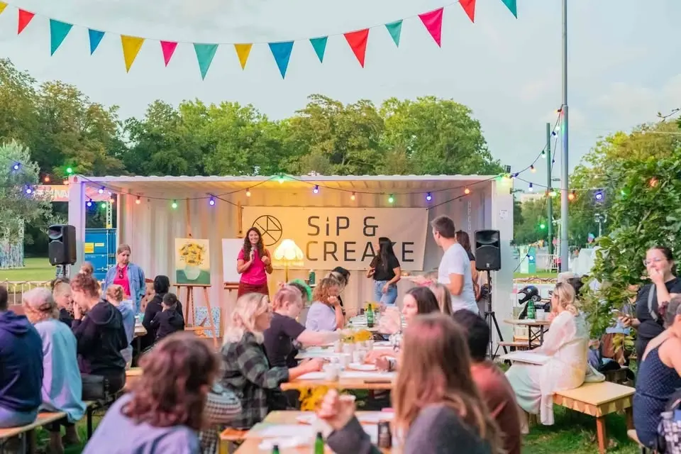 SIP AND CREATE X MALMÖFESTIVALEN 2024 - FREE PAINTING WORKSHOPS