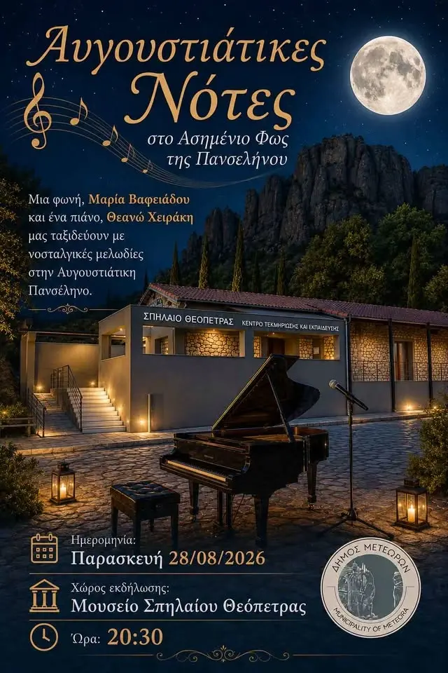 Αυγουστιάτικες Νότες στο Ασημένιο Φως της Πανσελήνου