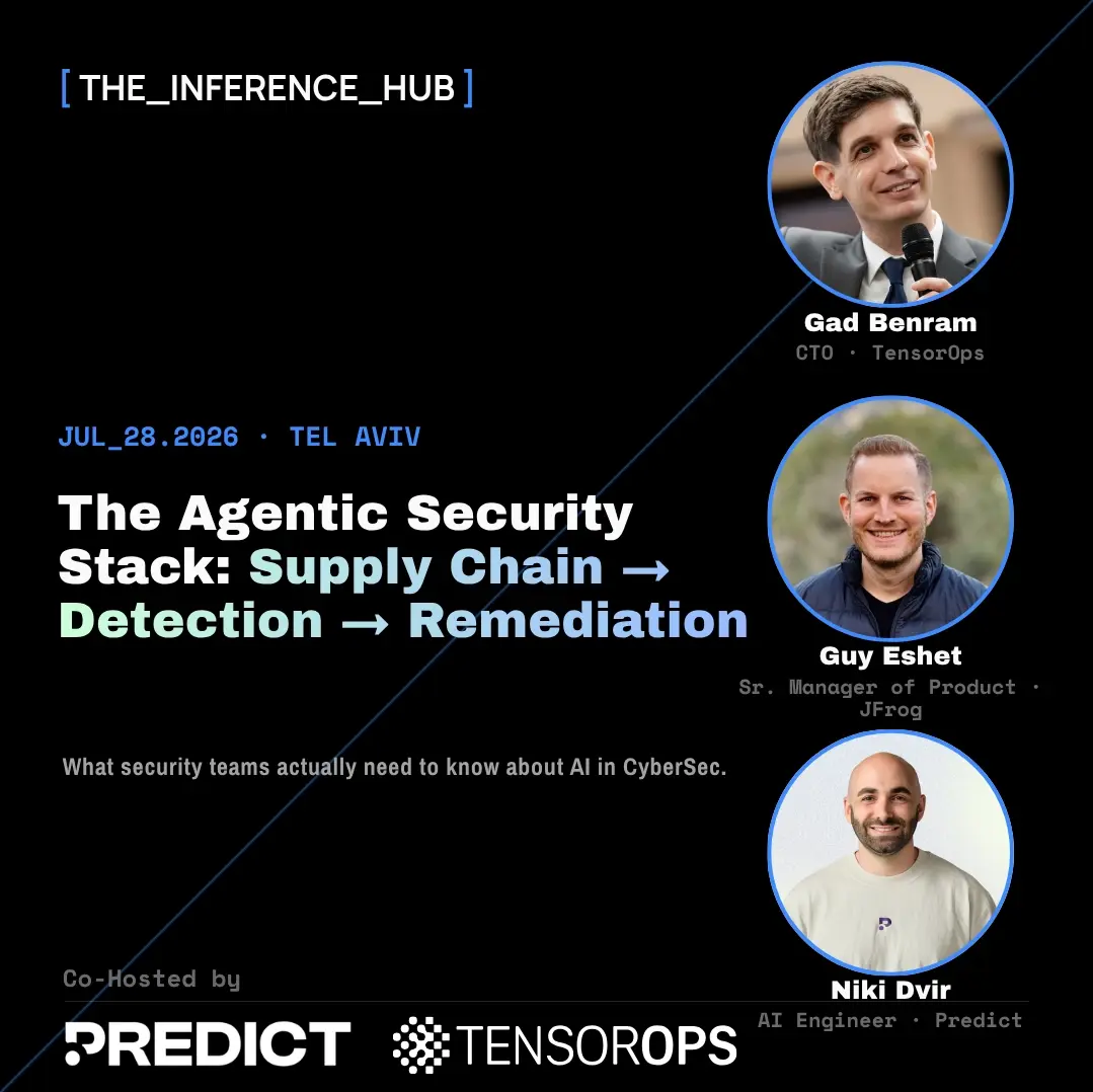THE INFERENCE HUB x Predict Security - The Agentic Security Stack: Supply Chain → Detection → Remediation