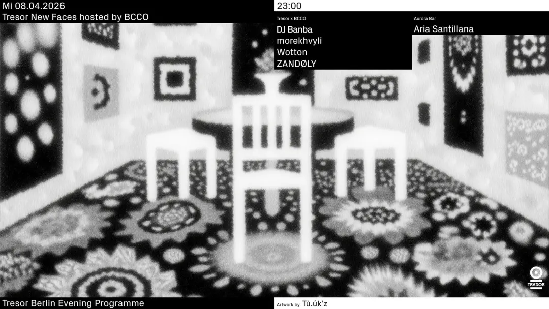 Tresor New Faces hosted by BCCO