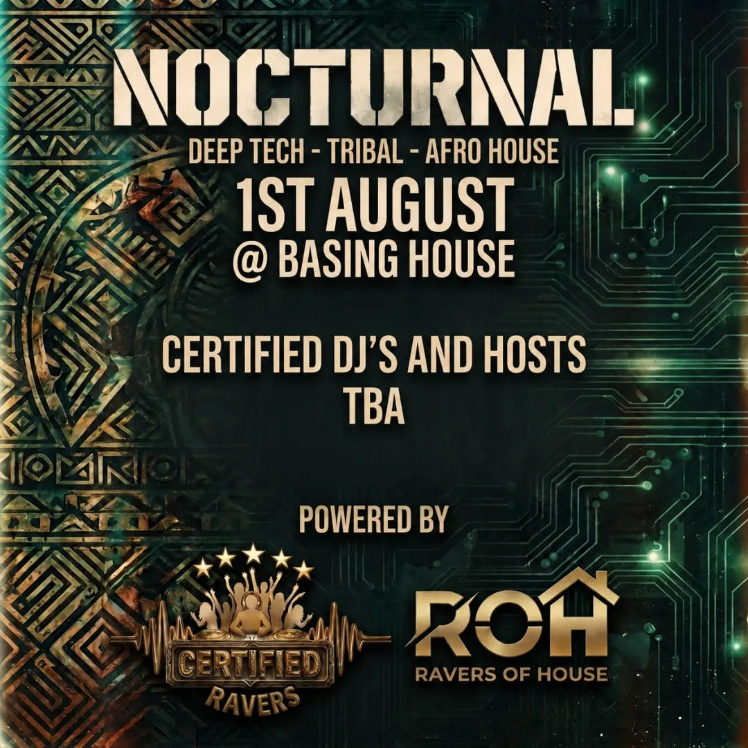 Certified Ravers presents : Nocturnal