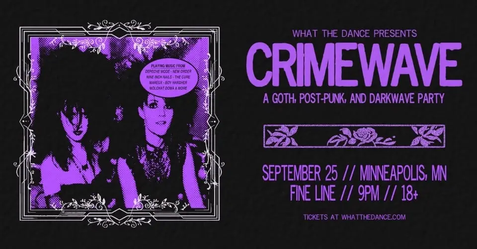 CRIMEWAVE: A GOTH, POST-PUNK & DARKWAVE PARTY
