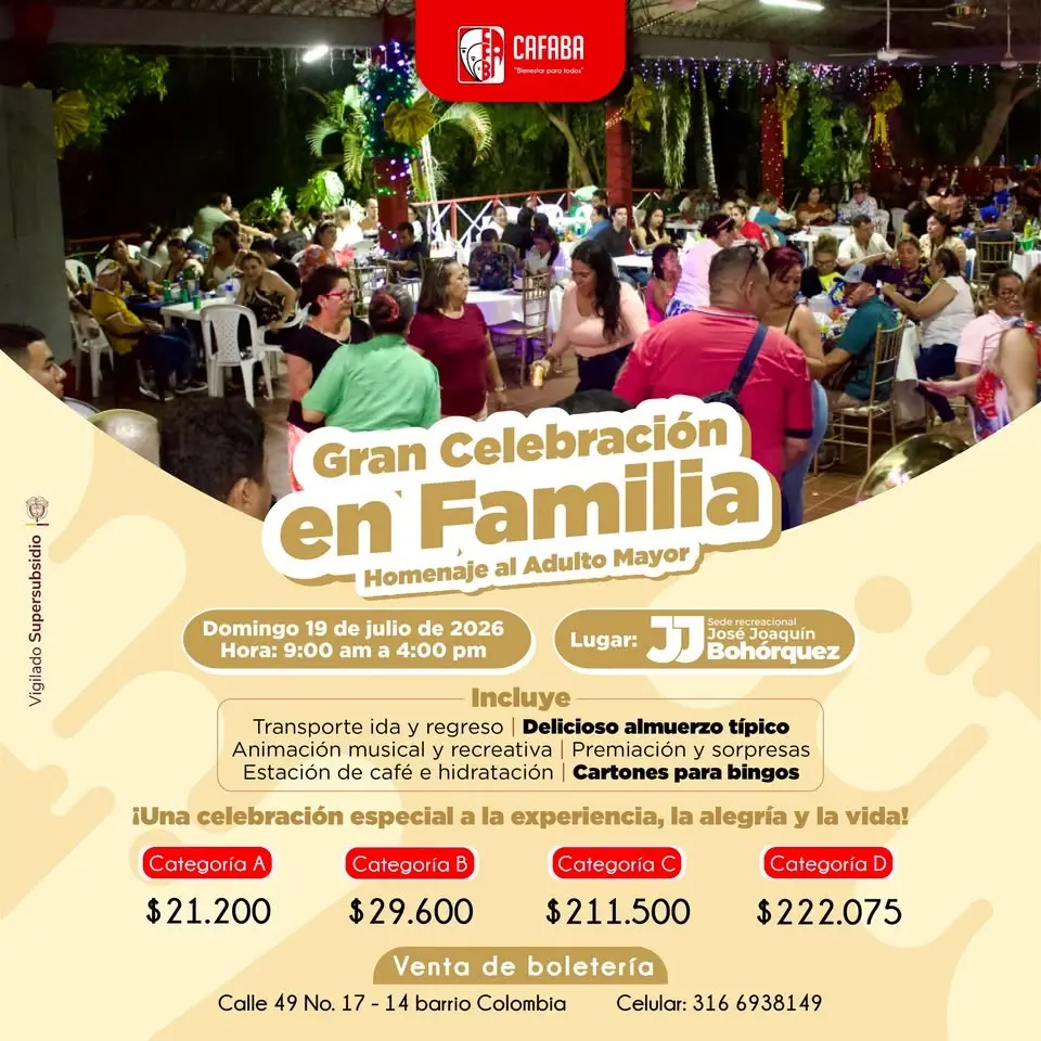 ¡Gran Celebración en Familia!