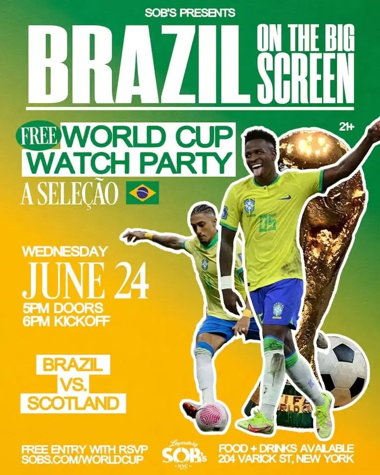 Brazil On The Big Screen: Brazil vs Scotland