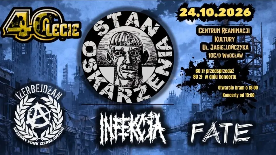 STAN OSKARŻENIA 40 LAT !