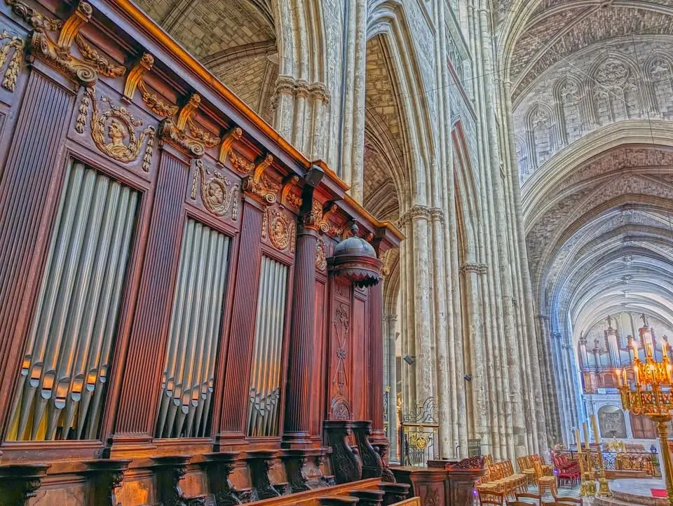 Heure d'orgue - cathédrale de Bordeaux