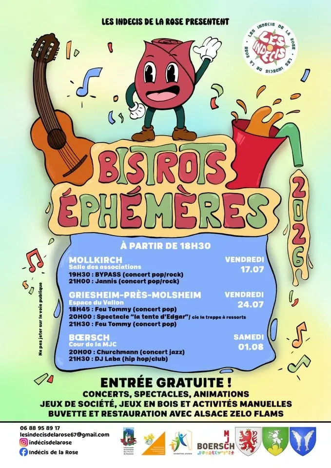 Bistrot éphémères 2026 - Boersch
