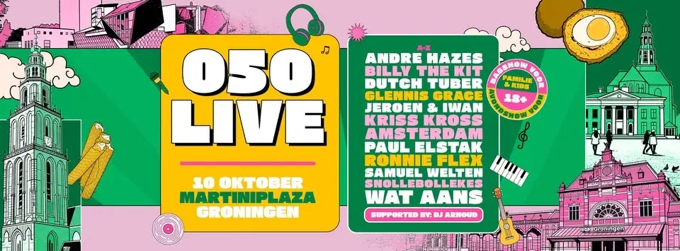 050LIVE - 10 Oktober Martiniplaza [Voor jong & oud]