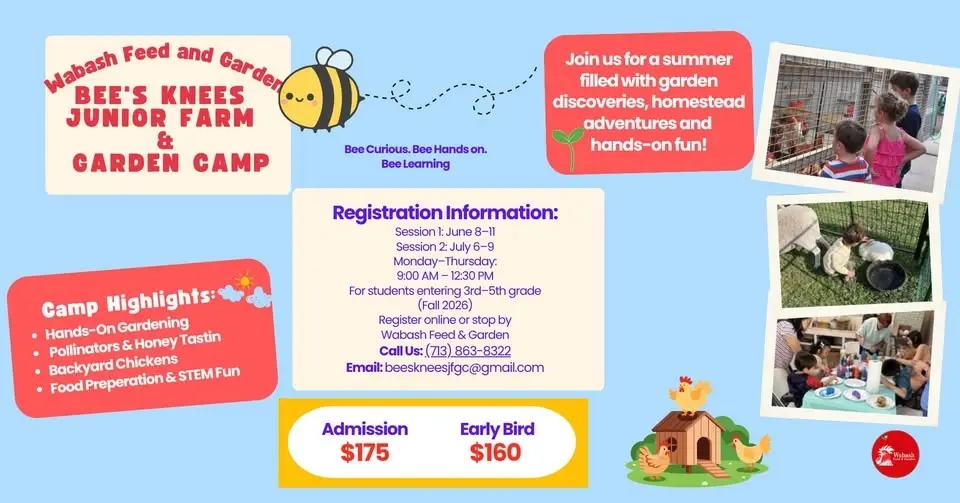 Bee's Knees Junior Farm & Garden Camp