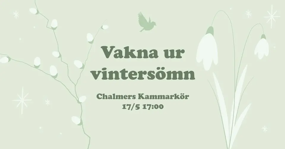 Vakna ur vintersömn – CHALMERS KAMMARKÖR