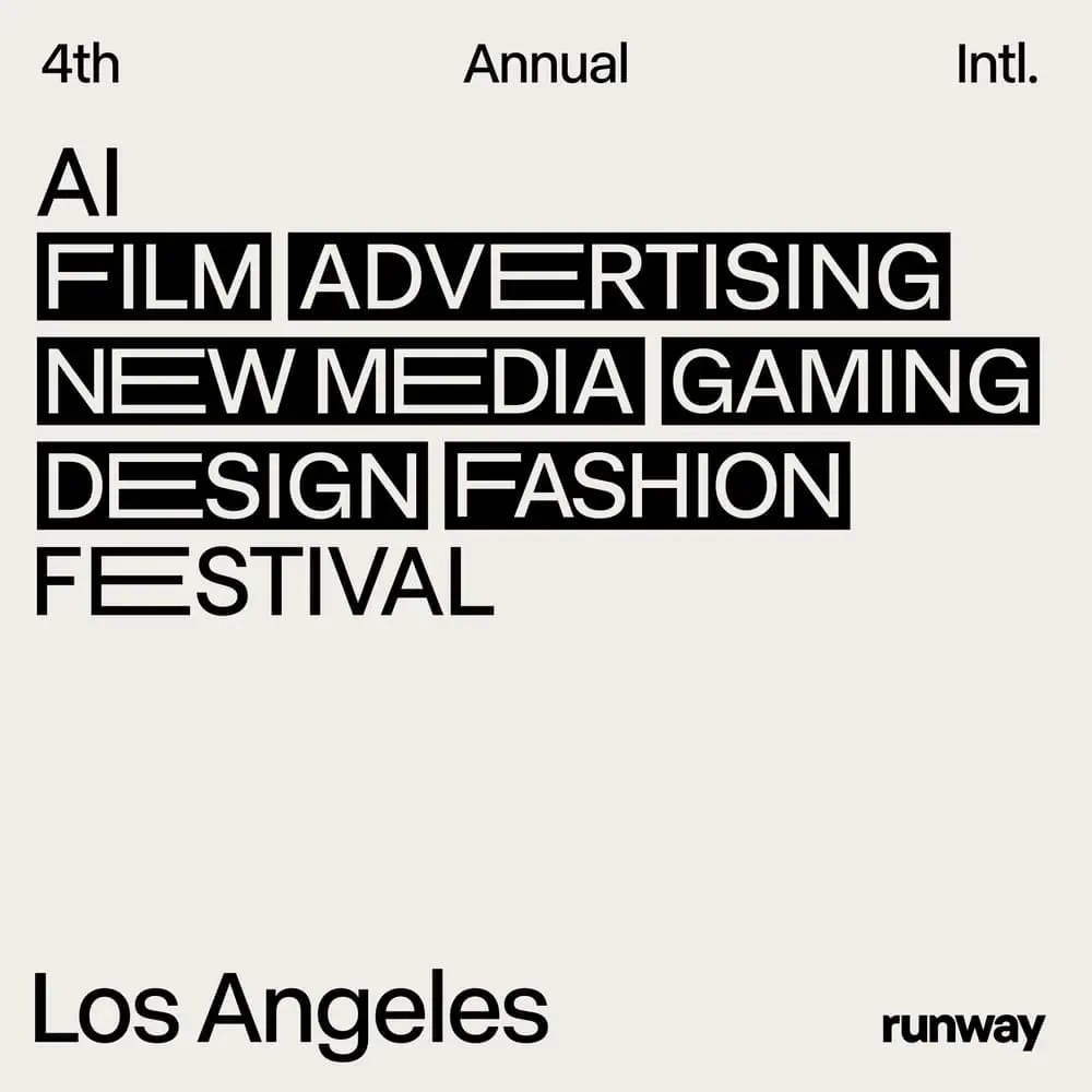 Runway's 4th Annual AI Festival (LA)