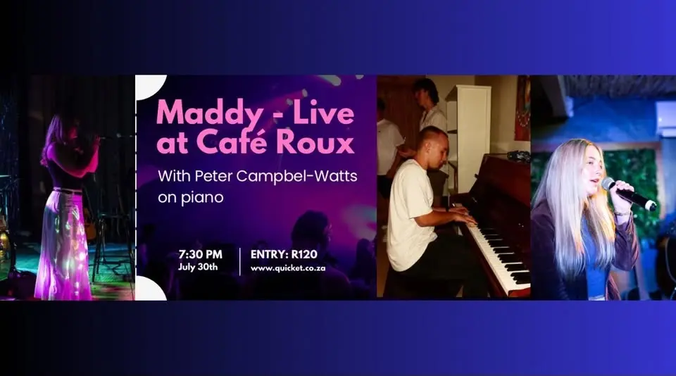 Maddy LIVE! @ café Roux