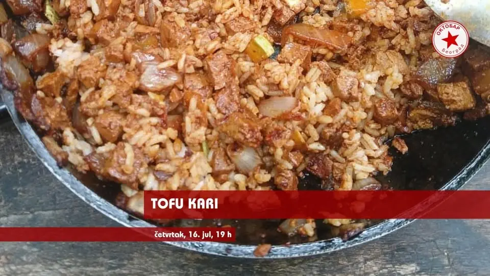 Oktobrova kuihnja: tofu kari