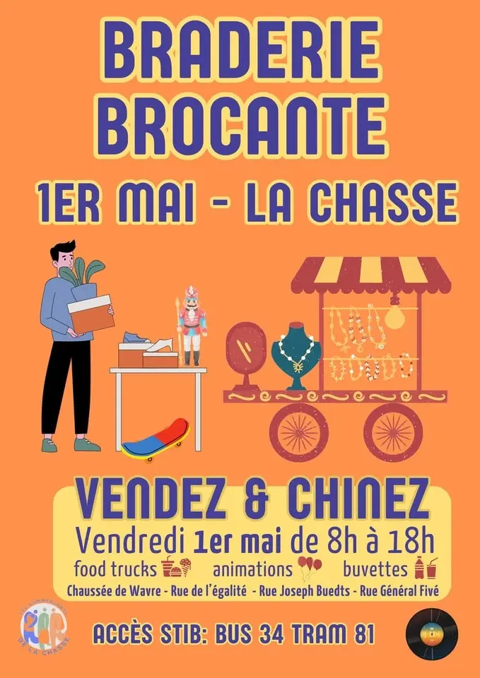 Brocante de La Chasse - 1er mai