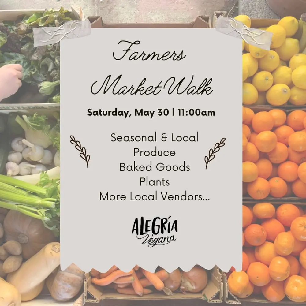 Seasonal Flavors: A Farmers Market Walk & Talk
