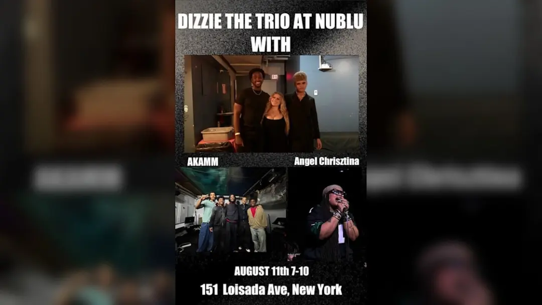 Dizzie The Trio W/ Akamm & Angel Chrisztina